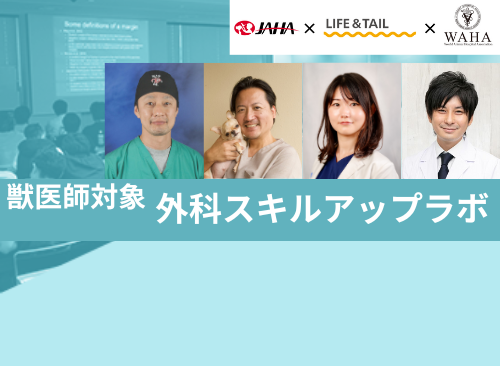 JAHA  × Life＆Tail × WAHA共同開催「整形外科スキルアップラボ」